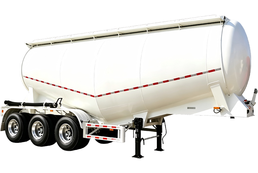 bulk cement semi-trailer